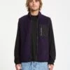 Muzzer Fuzzar Vest - Dark Purple -Volcom Store A1832303 DPL 1