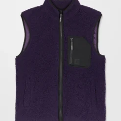 Muzzer Fuzzar Vest - Dark Purple -Volcom Store A1832303 DPL 32