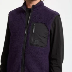 Muzzer Fuzzar Vest - Dark Purple -Volcom Store A1832303 DPL 5