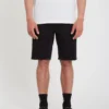 Solver Denim Short - BLACK OUT -Volcom Store A2011701 BKO F