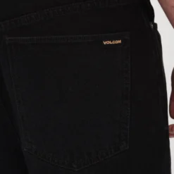 Billow Denim Short - BLACK -Volcom Store A2012200 BLK 3