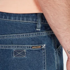 Labored Denim Utility Short - INDIGO RIDGE WASH -Volcom Store A2012301 IRW 1 62f59149 e3cc 4632 ae68 89b43466daef