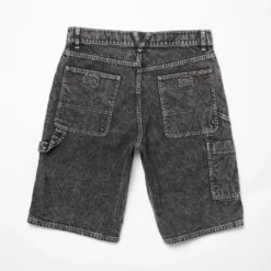 Labored Denim Utility Short - LIGHT ACID BLACK -Volcom Store A2012301 LAB 5