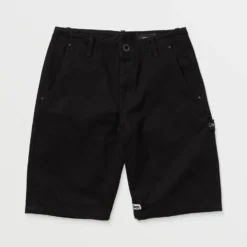 Sawhorse Denim Short - BLACK -Volcom Store A2042400 BLK 4