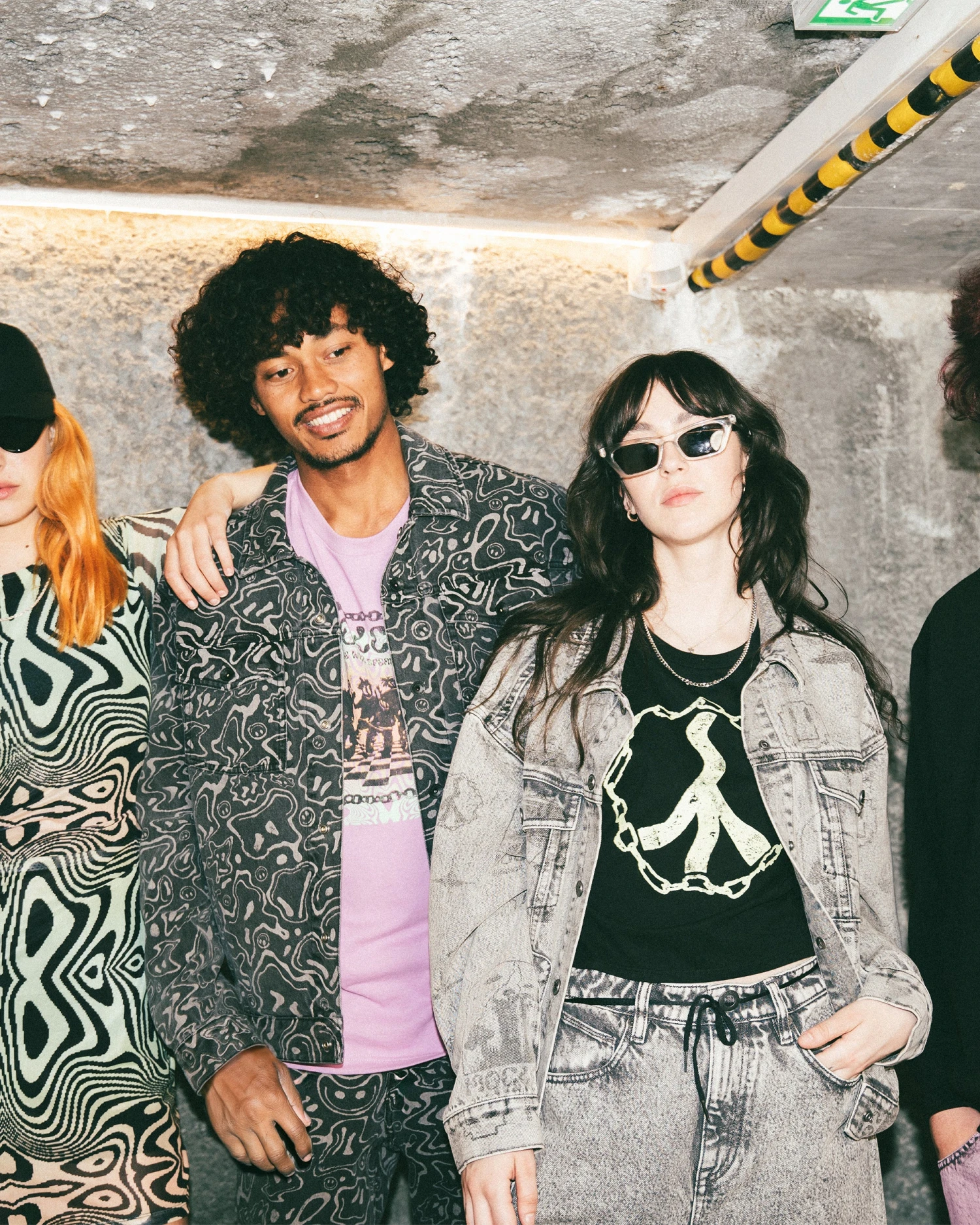 Filip Rygalski Denim Jacket - BLACK PRINT 9 Filip Rygalski Denim Jacket - BLACK PRINT - Image 7