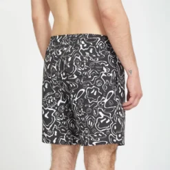 Filip Rygalski Smile Trunk 17" Boardshort - BLACK -Volcom Store A2512502 BLK 2