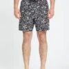 Filip Rygalski Smile Trunk 17" Boardshort - BLACK -Volcom Store A2512502 BLK F
