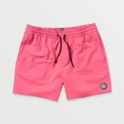 Lido Solid Trunk 16" Boardshort - NEON PINK -Volcom Store A2512503 NPK 10