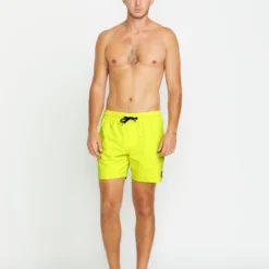 Lido Solid Trunk 16" Boardshort - TENNIS BALL -Volcom Store A2512503 TNB 4