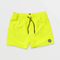 Lido Solid Trunk 16" Boardshort - TENNIS BALL -Volcom Store A2512503 TNB 5