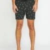 Lido Print Trunk 16" Boardshort - STEALTH -Volcom Store A2512506 STH F