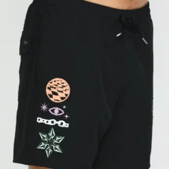 Filip Rygalski Trunk 17" Boardshort - BLACK -Volcom Store A2512507 BLK 2