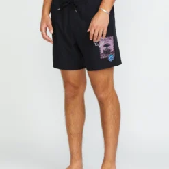 Filip Rygalski Trunk 17" Boardshort - BLACK -Volcom Store A2512507 BLK 3