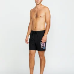 Filip Rygalski Trunk 17" Boardshort - BLACK -Volcom Store A2512507 BLK 4