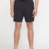 Truly Liberators 17" Boardshort - BLACK -Volcom Store A2522400 BLK F