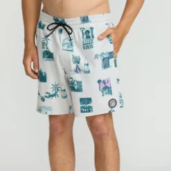 Psyche Cotton Trunk 17" Boardshort - Stone 14 Psyche Cotton Trunk 17" Boardshort - Stone -Volcom Store A2522500 STN 1 03bc5364 0c09 4d40 a860 3f07284a76ac