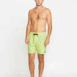 Center Trunk 17" Boardshort - MIST GREEN -Volcom Store A2532404 MGN 4