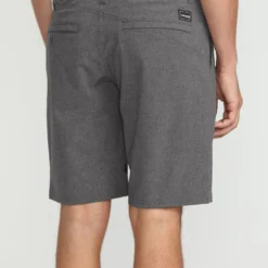 Frickin Cross Shred Static 20" Hybrid Short - CHARCOAL HEATHER -Volcom Store A3212306 CHH 1