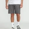 Frickin Cross Shred Static 20" Hybrid Short - CHARCOAL HEATHER 1 Frickin Cross Shred Static 20" Hybrid Short - CHARCOAL HEATHER -Volcom Store A3212306 CHH F