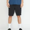 Frickin Cross Shred 20" Hybrid Short - BLACK -Volcom Store A3212307 BLK F