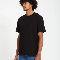 Stone Blanks T-shirt - BLACK -Volcom Store A3512326 BLK 1