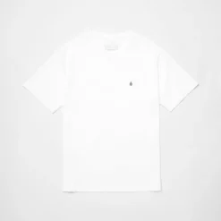 Stone Blanks T-shirt - WHITE -Volcom Store A3512326 WHT 6