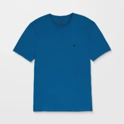 Stone Blanks T-Shirt - Cosmic Blue -Volcom Store A3532550 COS 32