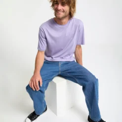 Stone Blanks T-Shirt - Purple Ash -Volcom Store A3532550 PPA 6