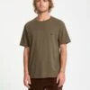 Stone Blanks T-Shirt - Sage Leaf -Volcom Store A3532550 SLE 1