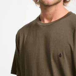 Stone Blanks T-Shirt - Sage Leaf -Volcom Store A3532550 SLE 3