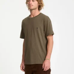 Stone Blanks T-Shirt - Sage Leaf -Volcom Store A3532550 SLE 31