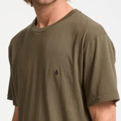 Stone Blanks T-Shirt - Sage Leaf -Volcom Store A3532550 SLE 4