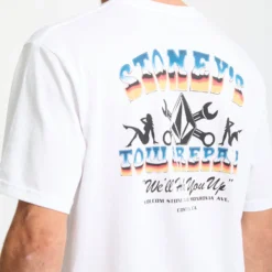Stoneys T-Shirt - White -Volcom Store A3532552 WHT 5