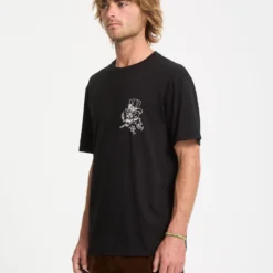Harry T-Shirt - Black -Volcom Store A3532556 BLK 31