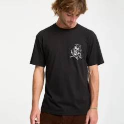 Harry T-Shirt - Black -Volcom Store A3532556 BLK 5