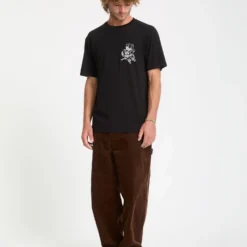 Harry T-Shirt - Black -Volcom Store A3532556 BLK 6