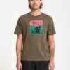 Issam T-Shirt - Sage Leaf -Volcom Store A3532557 SLE 1