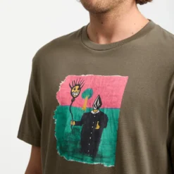 Issam T-Shirt - Sage Leaf -Volcom Store A3532557 SLE 3