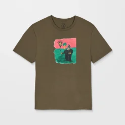 Issam T-Shirt - Sage Leaf -Volcom Store A3532557 SLE 32