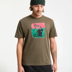 Issam T-Shirt - Sage Leaf -Volcom Store A3532557 SLE 5