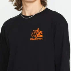 Excavator T-shirt - BLACK 12 Excavator T-shirt - BLACK -Volcom Store A3612502 BLK 1