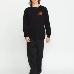 Excavator T-shirt - BLACK 15 Excavator T-shirt - BLACK -Volcom Store A3612502 BLK 3