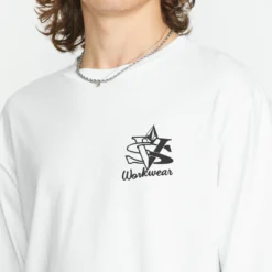 Excavator T-shirt - WHITE -Volcom Store A3612502 WHT 1