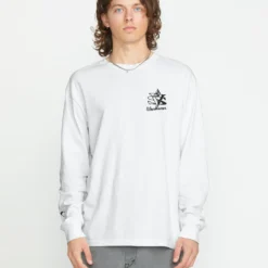 Excavator T-shirt - WHITE -Volcom Store A3612502 WHT B