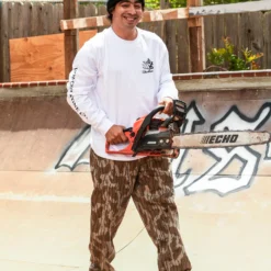 Excavator T-shirt - WHITE -Volcom Store A3612502 WHT LIFESTYLE1