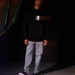 Filip Rygalski Hoodie - BLACK -Volcom Store A4112500 BLK SILH 1