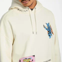 Bob Mollema 2 Hoodie - LIGHT BEIGE -Volcom Store A4112506 LBG 7