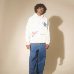 Bob Mollema 2 Hoodie - LIGHT BEIGE -Volcom Store A4112506 LBG SILH 3