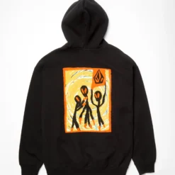 Gonyvaders Hoodie - BLACK -Volcom Store A4112508 BLK 11