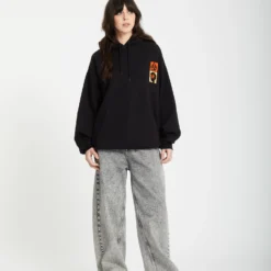 Gonyvaders Hoodie - BLACK -Volcom Store A4112508 BLK 12